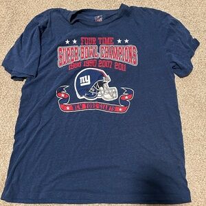 Vintage New York Giants Super Bowl Shirt, XXL